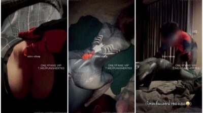 พี่หมี KHUNMHEENEW เย็ดสาวคอสเพลชุดสไปร์เดอร์แมนแหวกชุดขาดหีอย่างชมพูเย็ดอย่างโหด