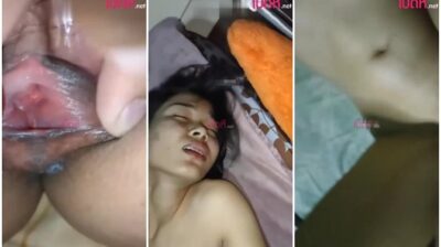 เย็ดสาวอาชีวะน่ารักขาวเนียน ขนหมอยกำลังขึ้น ผัวถ่ายคลิปเก็บไว้สงสัยรูหีเล็กไปครางเสียวตอนโดนเย็ด บอกหนูเจ็บหีพอแล้ว