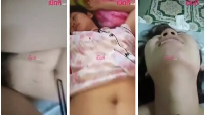 น้องโบว์สาวน่ารักหุ่นอวบ โดนแฟนหื่นแหวกหีเลีย งัดควยดุ้นใหญ่ยัดปาก ดูดควยอย่างเงี่ยน กระเด้าเสียว ๆ เจ็บแคมหีแต่น้องชอบ