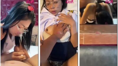 แอบเล่นชู้กับแฟนเพื่อน พากันไปเปิดห้องเย็ด จัดหนักเย็ดคาชุด ได้อารมณ์สุด ๆ เจอควยใหญ่คงฟินหีน้องเลย