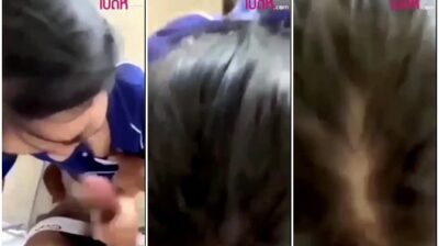 นักเรียนสาว นัดแฟนรุ่นพี่มาดูดควย โม๊คควยสดอย่างเด็ด เจอควยใหญ่ยัดเต็มปาก หีสั่น โคตรน่าเย็ดจริง ๆ