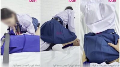 นักเรียนสาวคอนแวนต์ เงี่ยนจัดขึ้นขย่มควยโยกเย็ด พี่ไม่ต้องเดี๋ยวน้องจัดให้ นักเรียนโชว์โม๊กควยก่อนจะขึ้นขย่มควยคาชุดนักเรียน