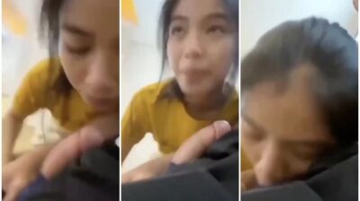 นักเรียนแกล้งเพื่อน ชักควยออกมาแกล้งเพื่อนที่ห้าง ก้มลงมาอมให้เฉย โม๊กควยกลางห้าง