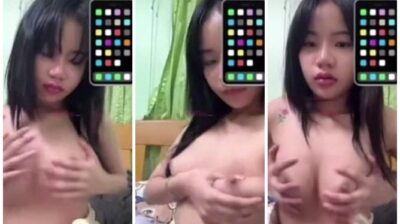 นักเรียนม.ปลาย วีดีโอคอลโชว์เสียวกับแฟนหนุ่มอย่างเด็ด