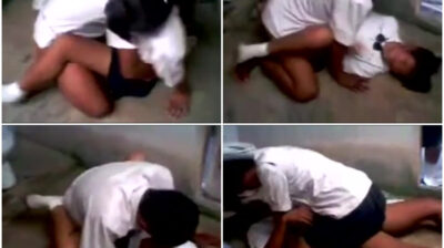 เย็ดกันในห้องน้ำ มีเพื่อนคอยสอนอยู่ข้าง ๆ ยืนถ่ายคลิปเย็ด บอกให้ขึ้นขย่มควย โดนตอกหีเปิดซิงอย่างเด็ด