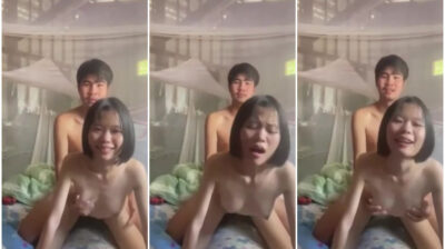 คลิปหลุดน้องขิง เด็กม.ปลายผมสั้น ถ่ายคลิปเล่น ๆ ดันหลุด