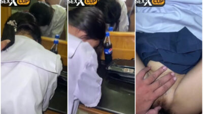 เย็ดเปิดซิงหี โดนเพื่อนพ่อขืนใจเย็ดคาชุดนักเรียน