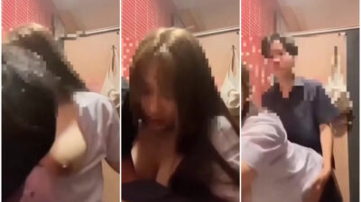 วันยรุุ่นขี้เงี่ยน ชวนเพื่อนมาเย็ดในห้องน้ำโรงเรียน โดนซอยท่าหมาฟิน ๆ