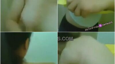 คลิปหลุดดัง น้องนักเรียนโดนเล่นเสียวคาชุดเสือพละ