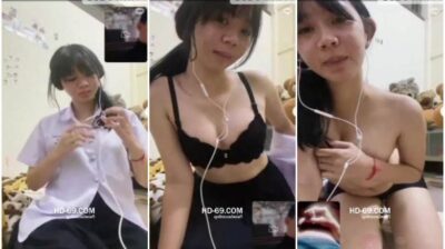 คอลเสียวนักเรียน น้องเพ้นท์สาวสุราษฏร์ธานี แหกหีหน้ากล้องคาชุดนักเรียน