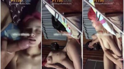 คลิปเย็ดวัยรุ่นไทย ถ่ายกันเองเก็บไว้ดูตอนเงี่ยน น่ารักดูดควยกินน้ำเงี่ยนจนหมด