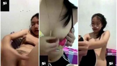 คลิปหลุดสาวไทย วีดีโอคอลกับแฟนหนุ่ม หุ่นเด็ดหีฟิตน่าเย็ด