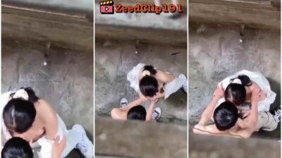 หลุดนักเรียนเกาหลี แอบโม๊คควยกันที่ซอกตึกในโรงเรียน ระแวงกลัวมีคนมาเห็นแตกคาปาก